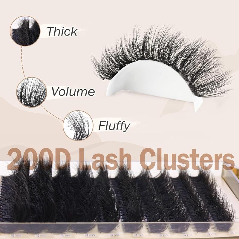 Lashes Eyelash Extension - Nuovi Ciuffetti di Ciglia Folte e