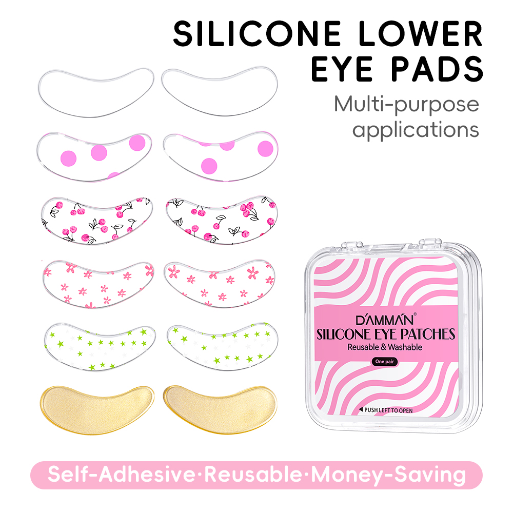 Eyelash Extension Eye Mask - DAMMAN 1/5 Coppia di Patch in