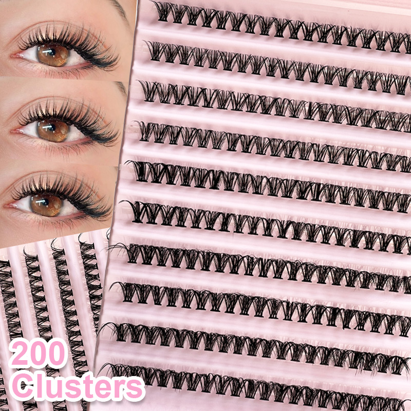 Lashes Eyelash Extension - Ciglia individuali Tuft per ciglia 8-16mm