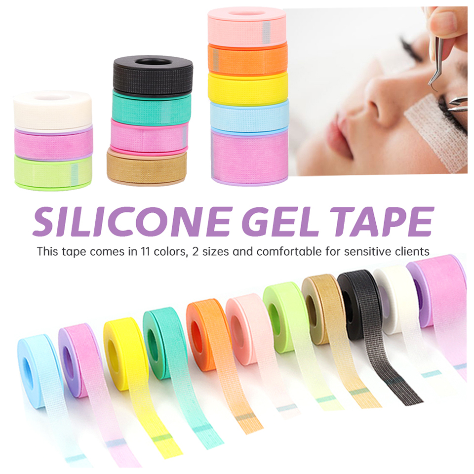 Eyelash Extension Eye Mask - Nastro in gel di silicone per