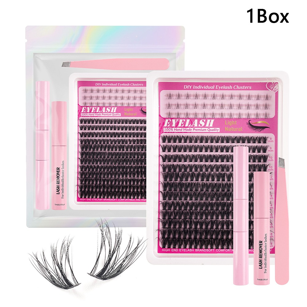 Lashes Eyelash Extension - Ciglia Finte Lunghe 8-18mm, Effetto Naturale,