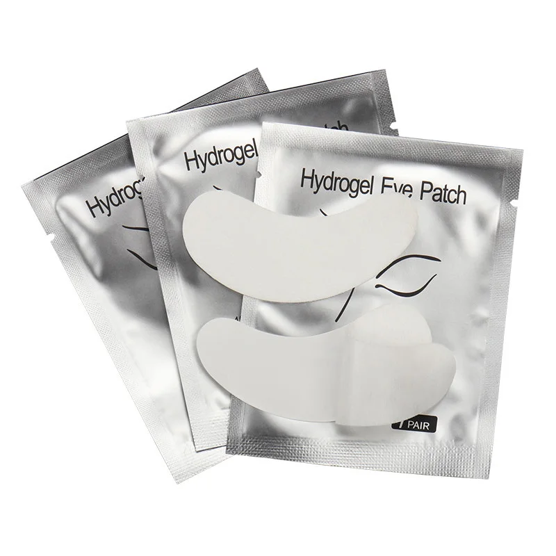 Eyelash Extension Eye Mask - 50/100/200 paia ciglia pad gel idrogel