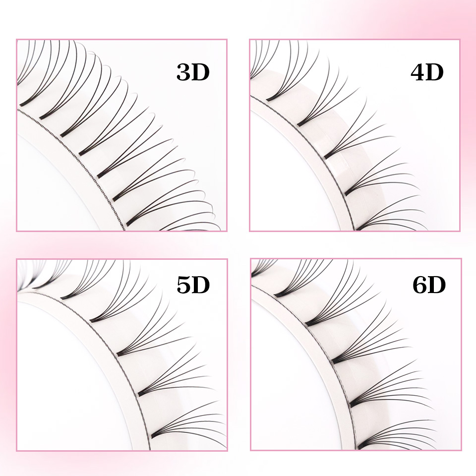 AGUUD Morbido Naturale Premade - Eyelash Extension Examples recensione e prezzo