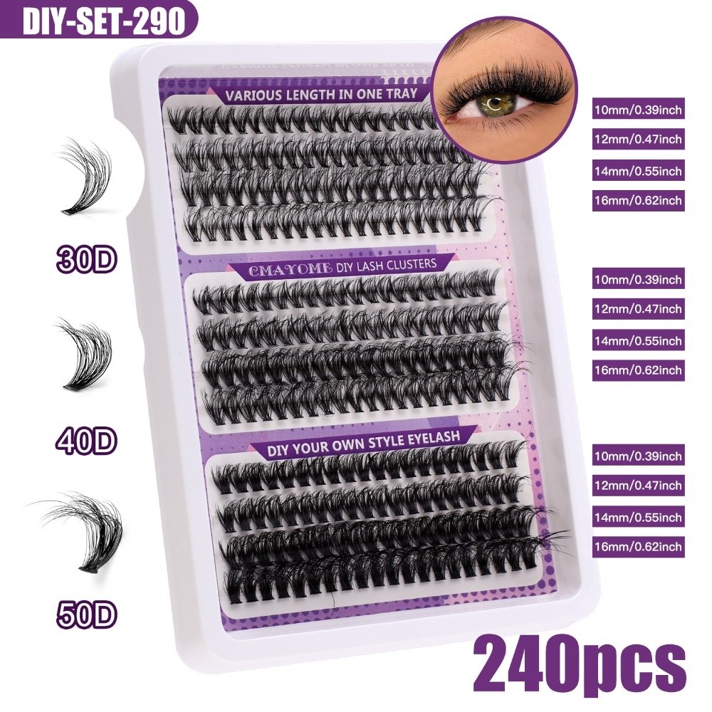 Ciglia Finte dall'Aspetto Natu - Lashes Eyelash Extension recensione e prezzo